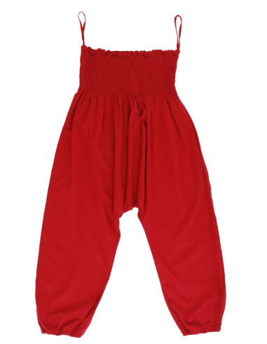 Pantalon sarouel coton Framboise (2M, 2L, 2XL)