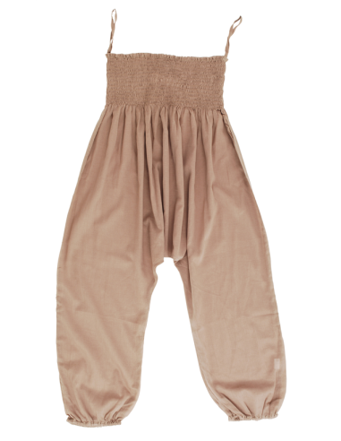 Pantalon sarouel coton Beige (2M, 2L, 2XL)