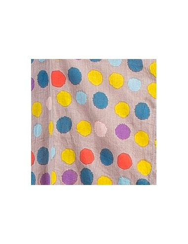 Paréo Petits pois Multicolores, coton, 180*110 cm