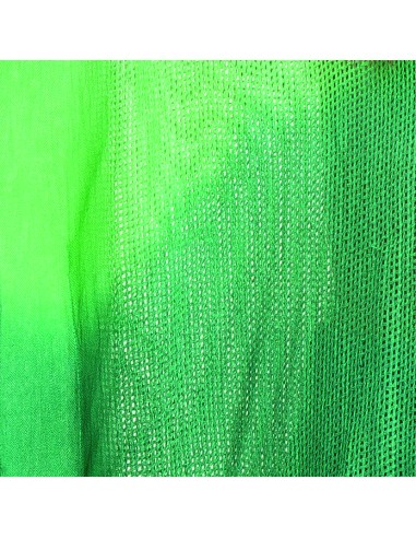 Paréo/ écharpe filet "Tie and dye de vert", washed, viscose (180x110cm)