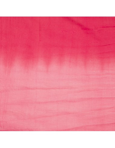 Paréo "Tie and dye rose", coton,180x110cm