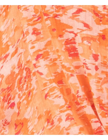 Paréo "Camo Corail"coton 100x180cm