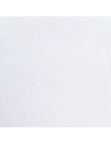 Robe droite "Blanc Mexico", col V, sans manches, poches, viscose, SMLXL