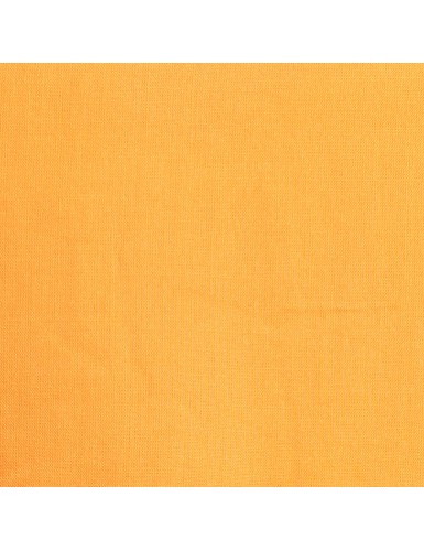 Robe droite "Orange Pinata",col V, sans manches, poches, viscose, SMLXL