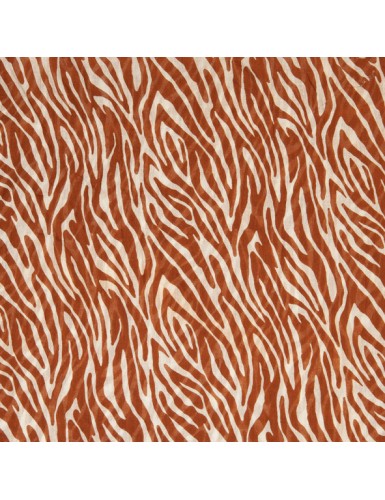 Bandana "Zebra ocre", coton,60x60