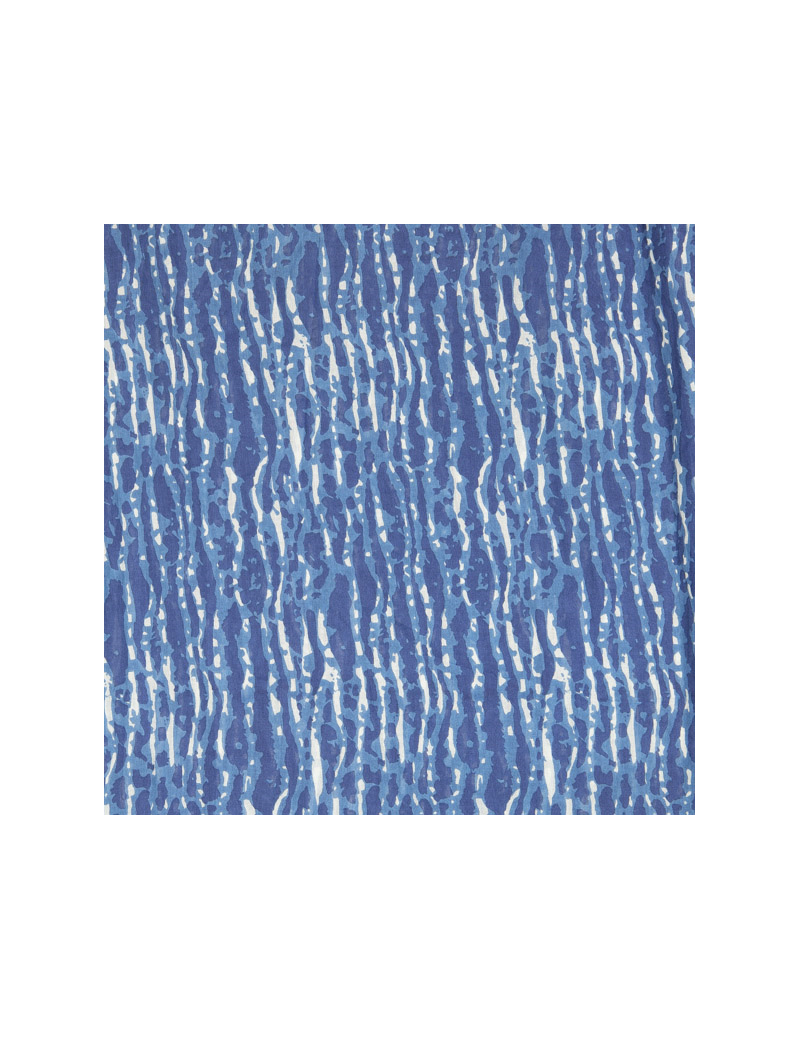 Paréo  "Ocean navy", coton,180x110cm