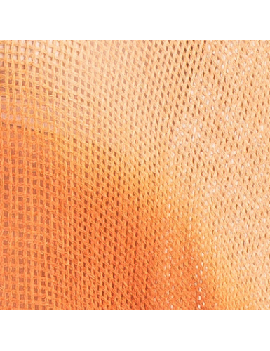 Paréo/ écharpe filet "Tie and dye de orange",washed, viscose(180x110cm)