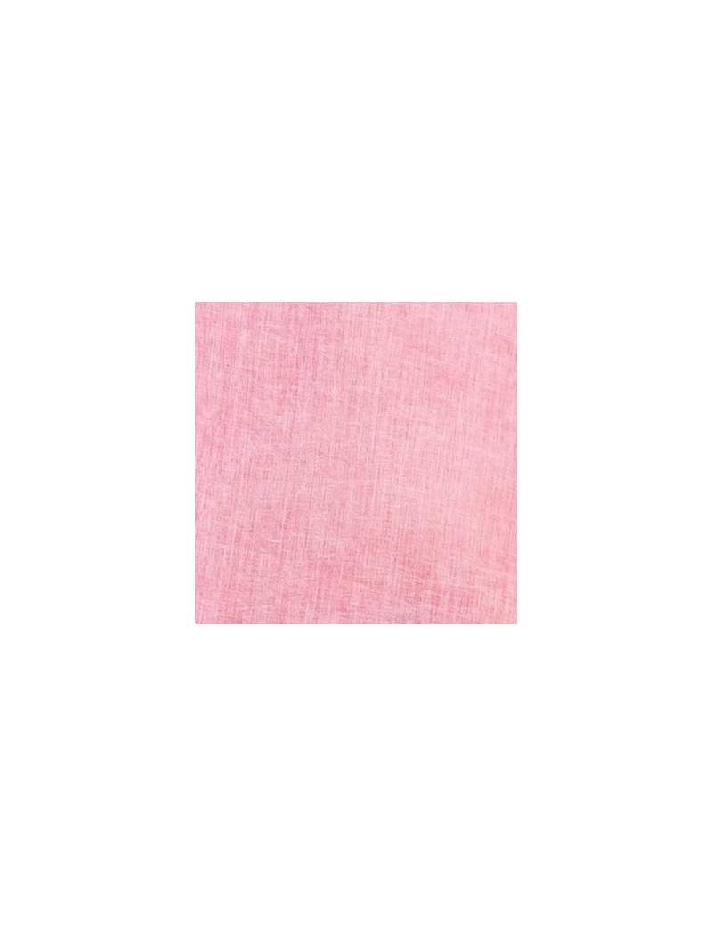 Pareo/Echarpe "Rose maracas", washed, bords frangés, coton (180x110cm)