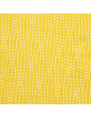Bandana "Esther jaune", coton 60x60