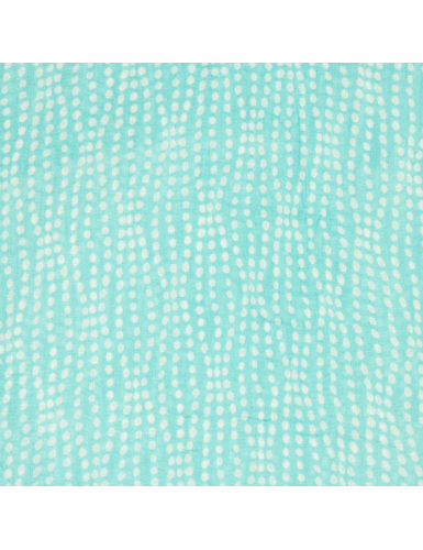 Bandana "Esther Turquoise"coton 60x60